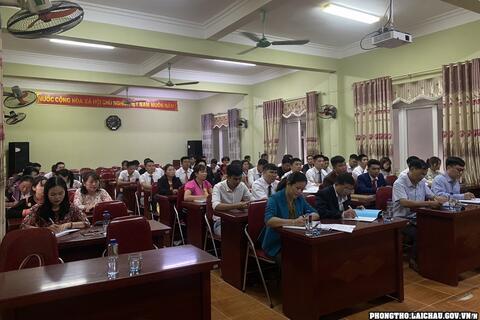 Trường Chính trị tỉnh Lai Châu phối hợp với 789bet sòng bài trực tuyến
 tổ chức khai giảng lớp Trung cấp lý luận chính trị khóa I/2023
