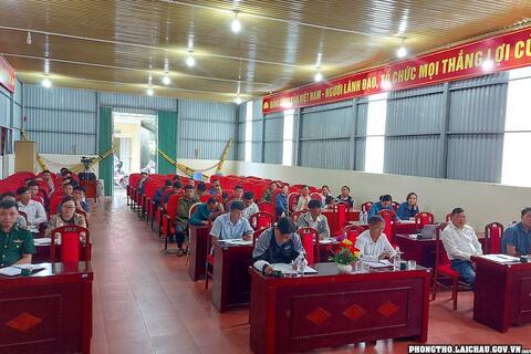 Đoàn đại biểu HĐND tỉnh, 789bet sòng bài trực tuyến
 tiếp xúc cử tri tại xã Dào San và xã Mù Sang