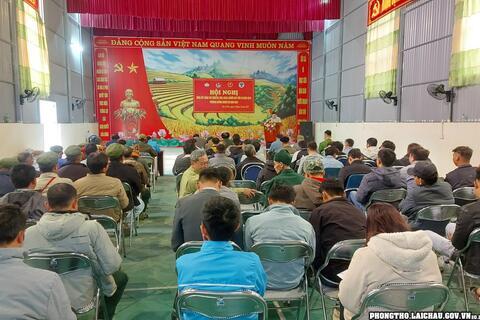 Các tổ chức hội xã Ma Li Pho tổng kết công tác hội năm 2023, triển khai nhiệm vụ năm 2024